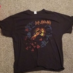 Medium, Black, Def Leppard T-shirt